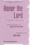 Honor the Lord SATB choral sheet music cover